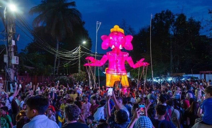 marionnettes Siem Reap .