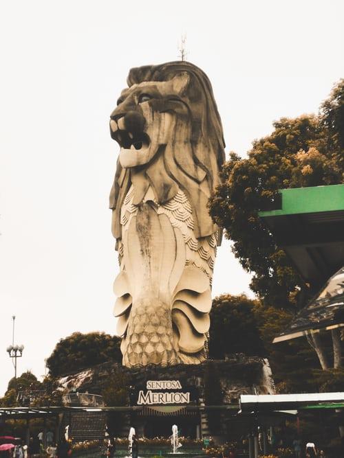 merlion sentosa