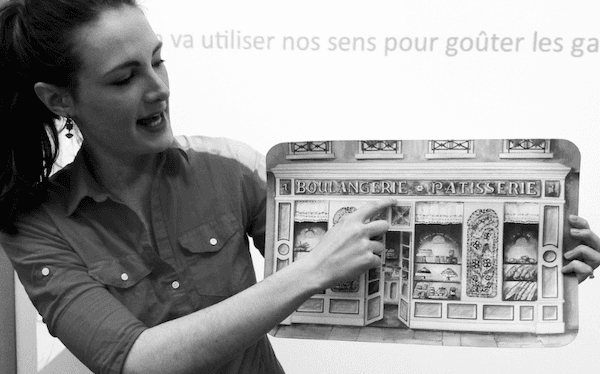 Cecilia Jourdan enseigne le français à New York