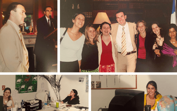 Les premières équipes lepetitjournal.com dans les années 2000