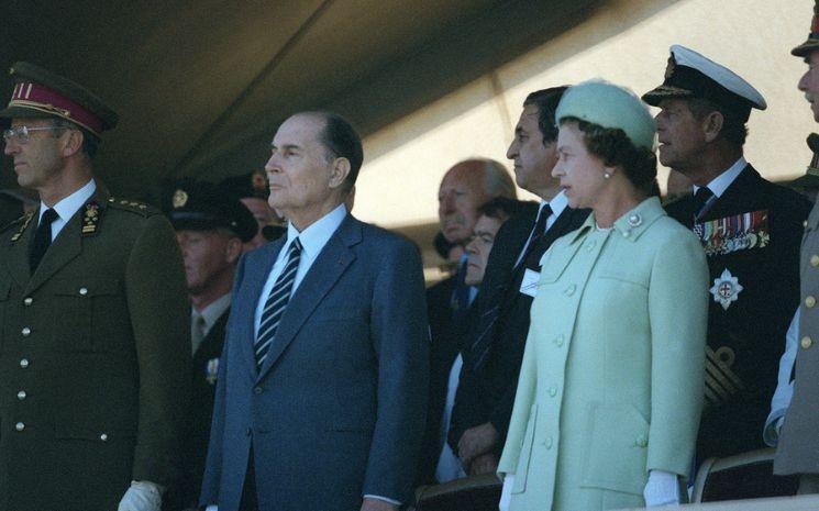 mitterrand elizabeth 2 meeting