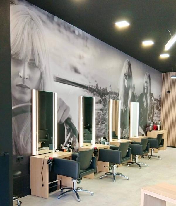 intérieur du salon de coiffure mod's hair à valencia