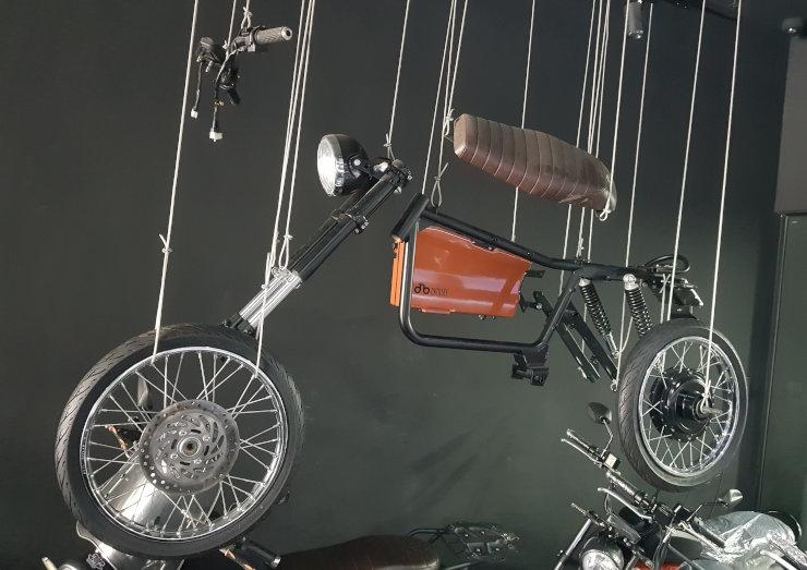 Moto électrique Dat Bike : modèle Weaver édition de 2019