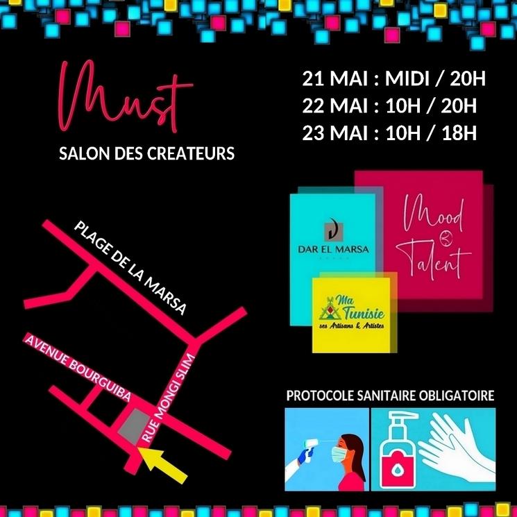 PLAN D'accès mood talent dar el marsa