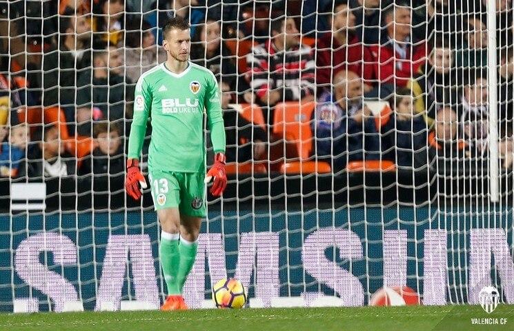 Malgré ses nombreuses intervention, Neto n'a rien pu faire lors de l'égalisation du celta