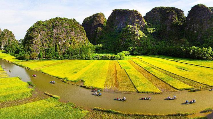 Ninh Binh est une excursion de l'agence vietnam original travel