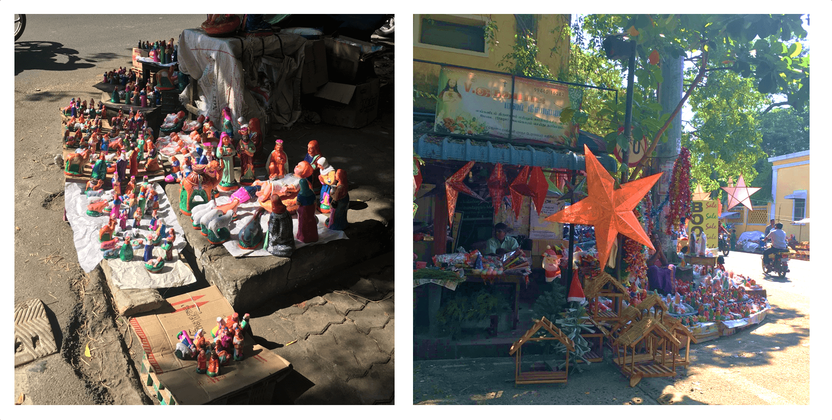 décoration pondichéry noel