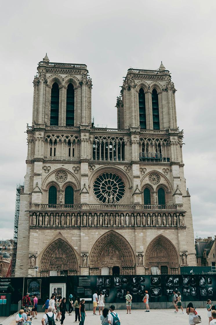 Notre Dame de Paris peu avant sa réouverture