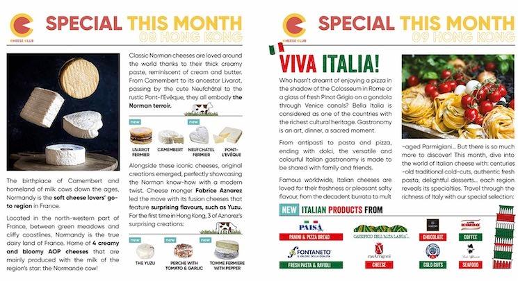 offres mensuelles fromages