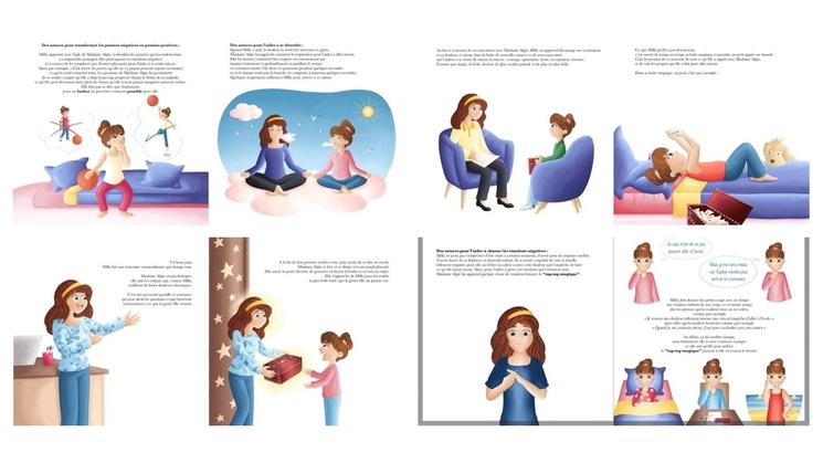 pages de Milly et la boîte magique