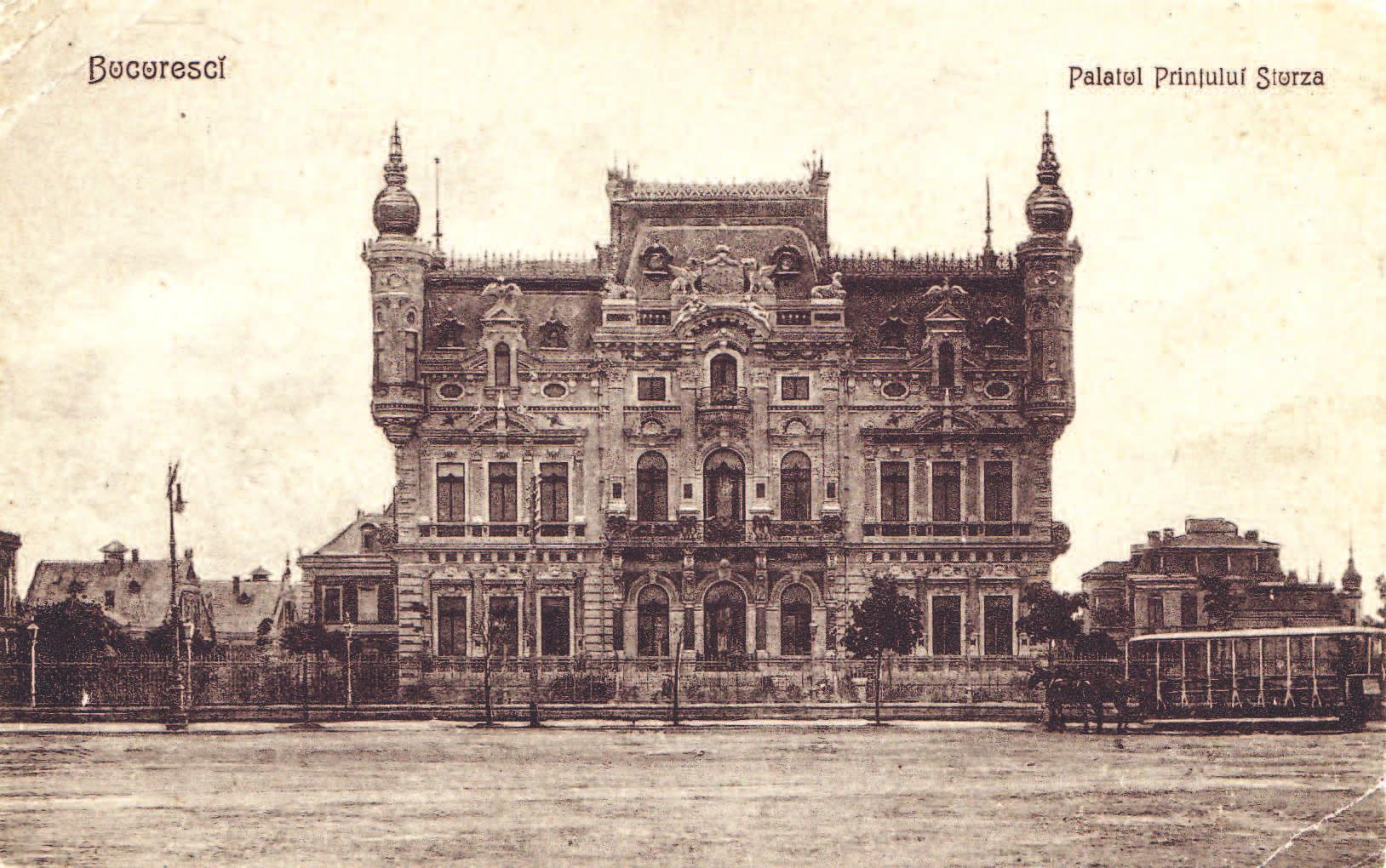 palais-sturdza-bucarest-batiments-disparus