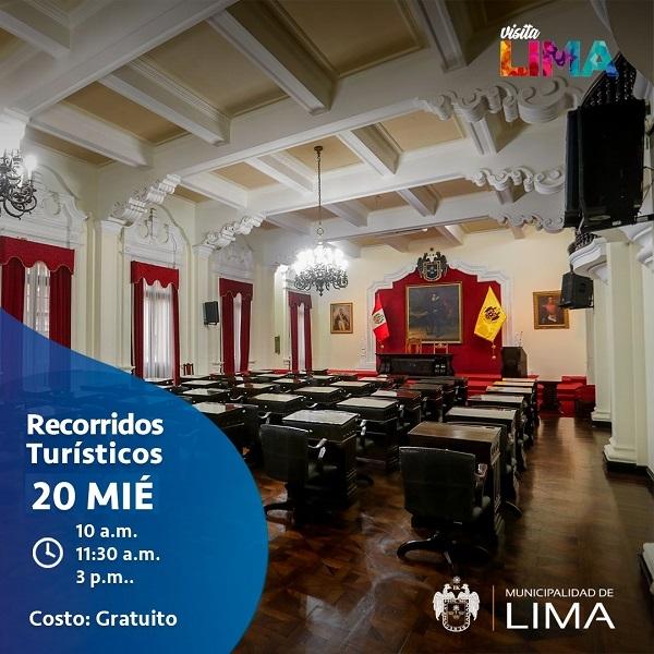 Le palais municipal de Lima ouvre ses portes au public