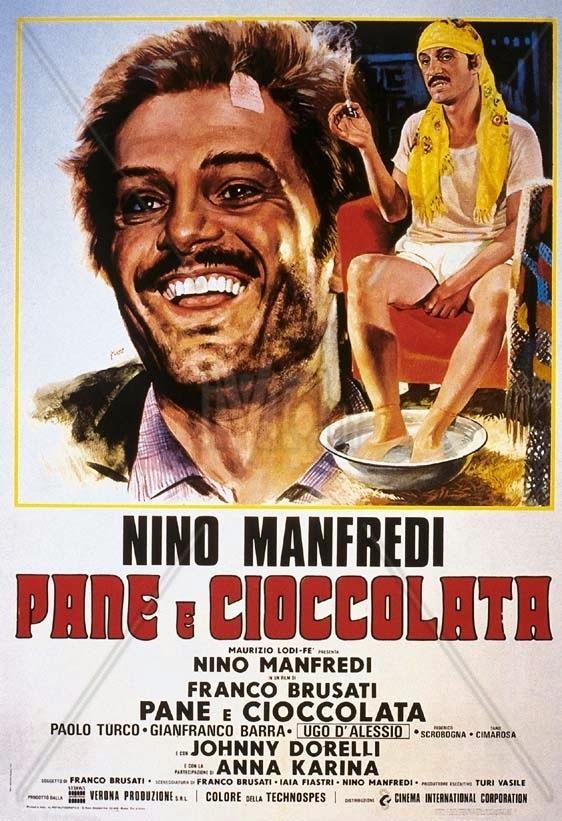 Nino manfredi - pain et chocolat - film