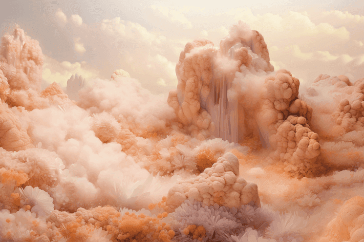 peach fuzz la couleur pantone 2024