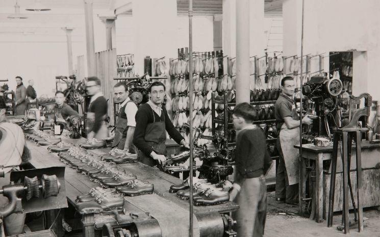 Atelier de Paraboot au XXème siècle