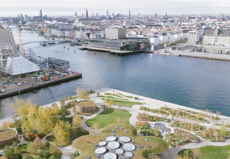 le nouvel espace vert de Copenhague le parc de l'opéra