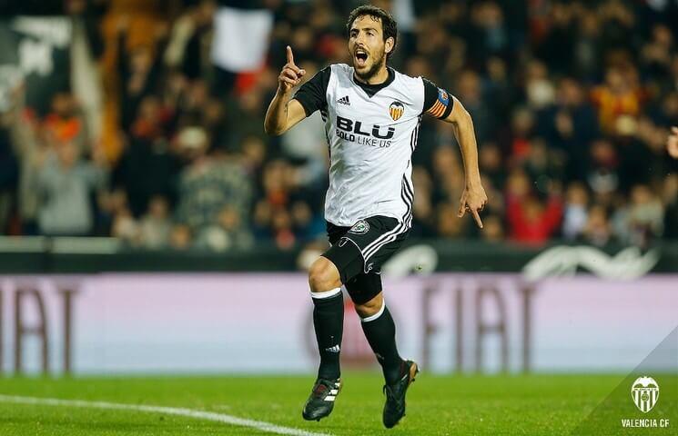 Dani Parejo, chanceux sur son penalty
