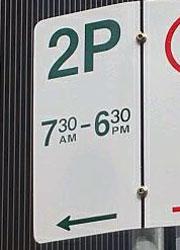 stationnement parking férié Melbourne