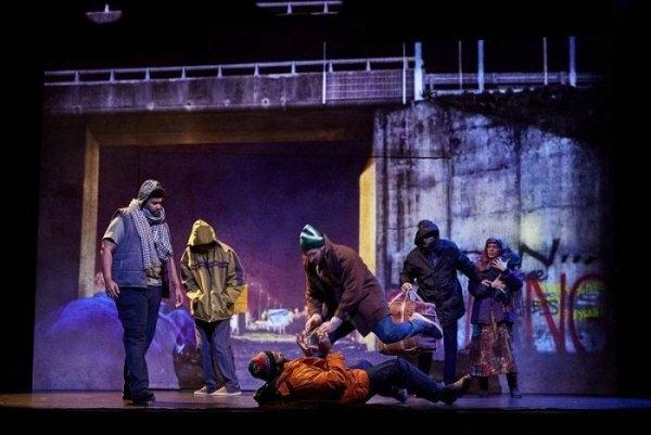 bagarre dans la jungle de Calais