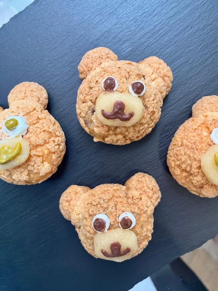 santana choux a la creme en forme de nounours madrid