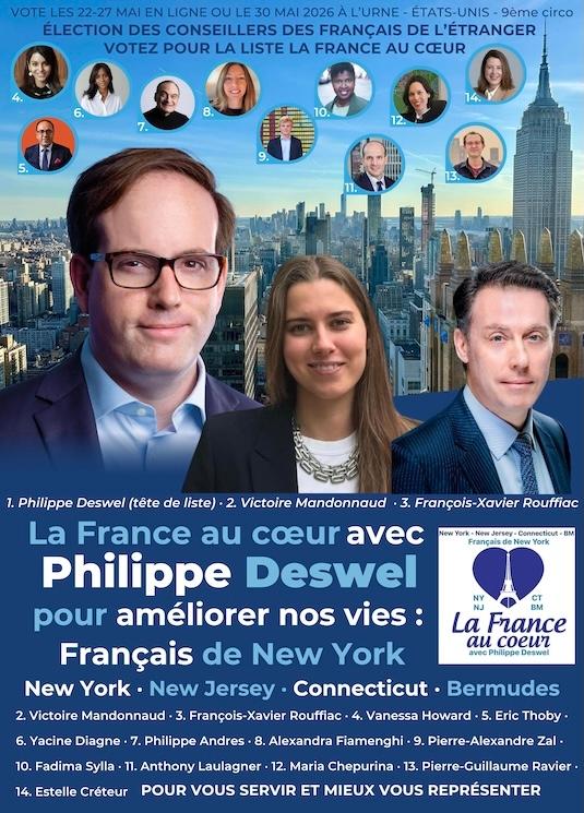 liste de Philippe Deswel aux élections consulaires