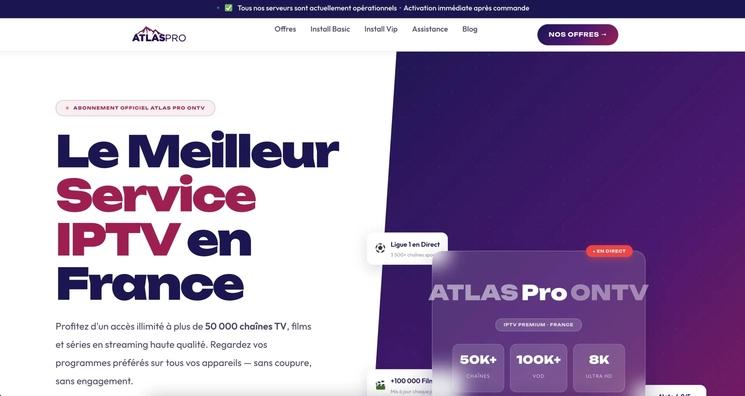 Photo 1 article IPTV Avril 2026