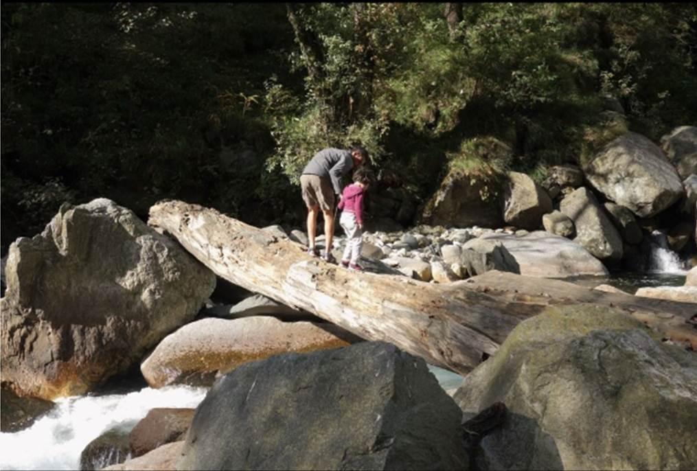 vallée rivière inde india pêche