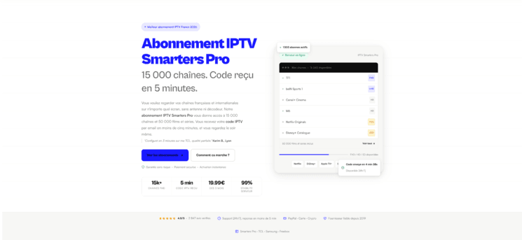 starters iptv