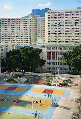 photo cour Hong Kong