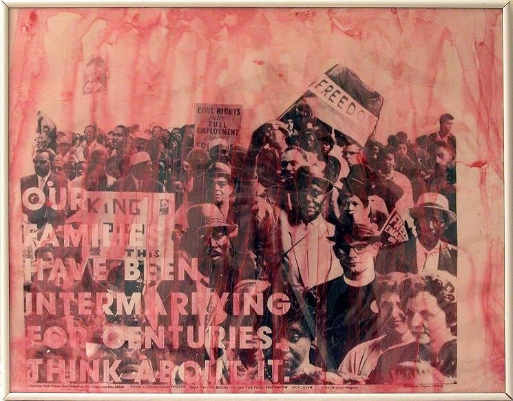 photo en rouge et noir et blanc