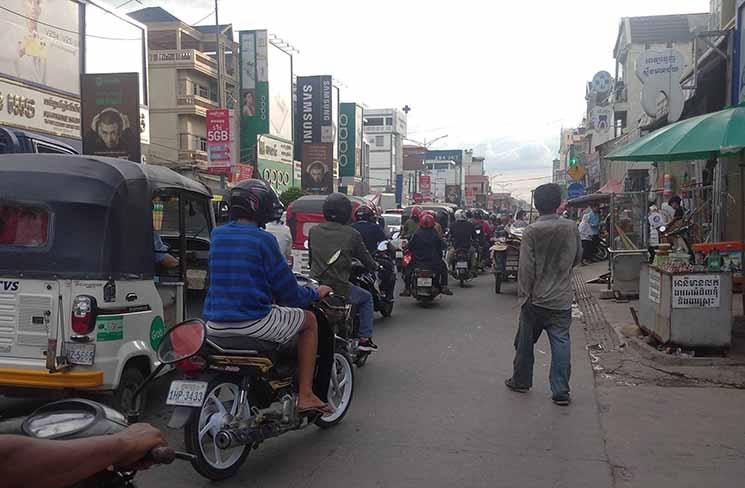 photo rues de phnom penh