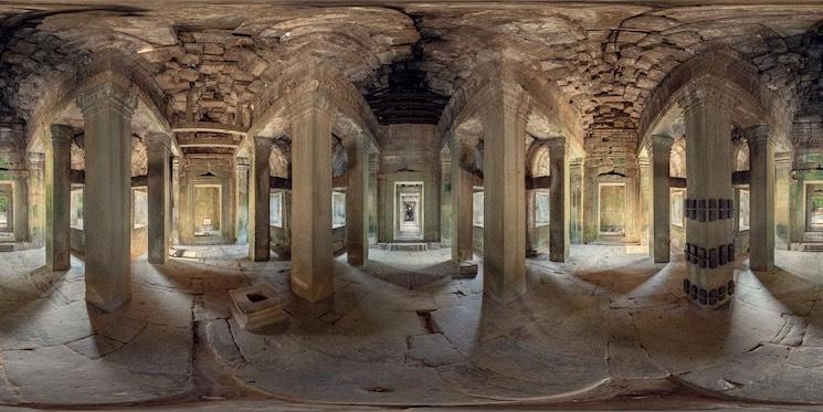 Un projet photographique inédit à d'Angkor