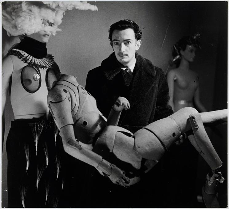 photographie de dali