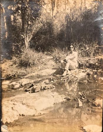 Photographie de la mère de Rémy Gastambide
