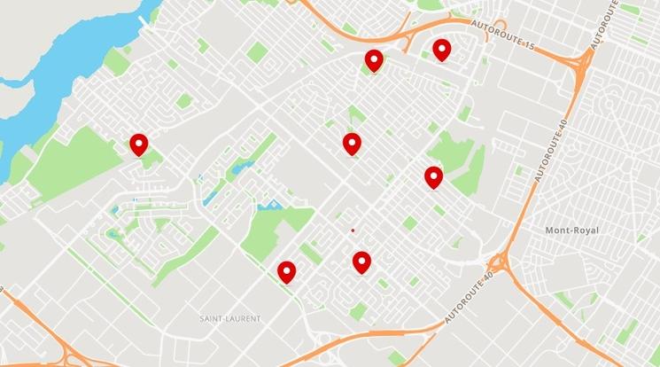 piscine quartier Saint laurent Montéral