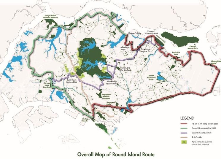 reseau cycliste singapour