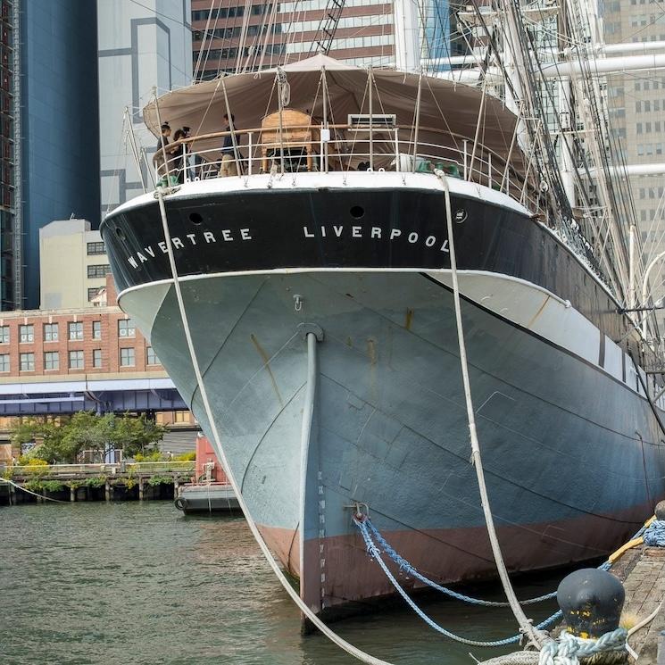 Wavertree pour the ocean awakens