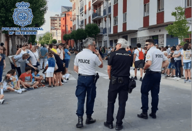 des policiers français et espagnols