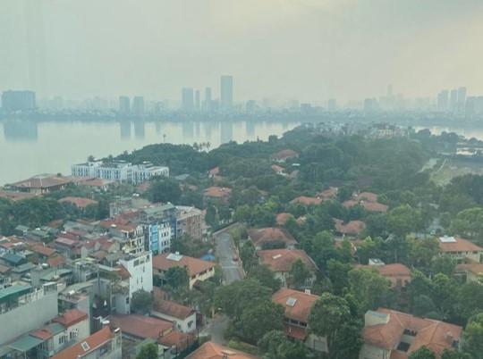 la pollution à Hanoi, janvier 2023