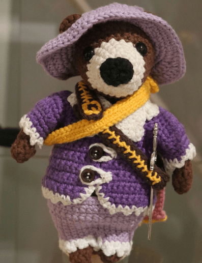 Porthos en poupée à crochets