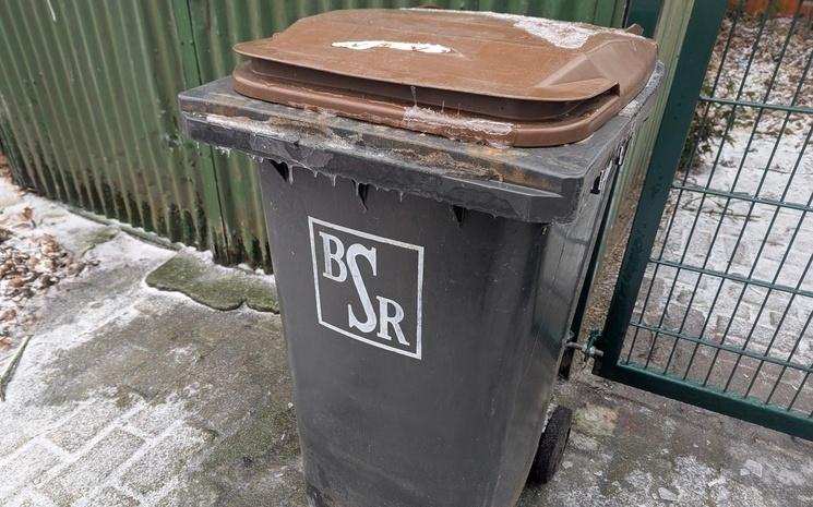 Benne à ordure marron, Biomüll