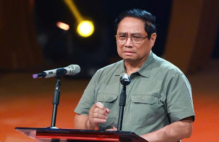 Le Premier ministre Pham Minh Chinh dévasté lors d'une intervention sur un plateau télévisé