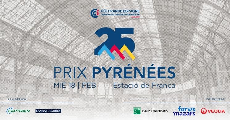 affiche du prix pyrenees 2026 à barcelone