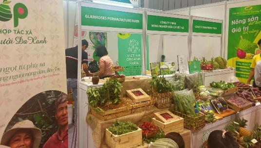 des producteurs étaient également sur le salon