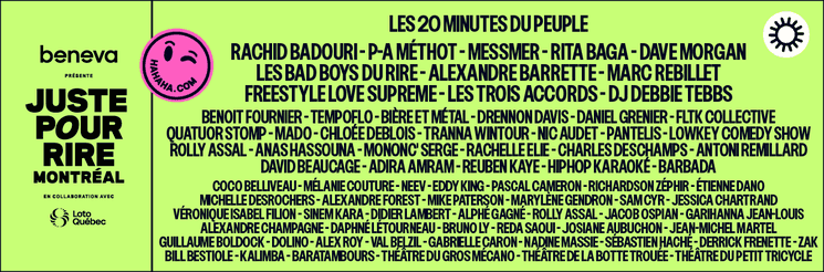 programmation juste pour rire 2023