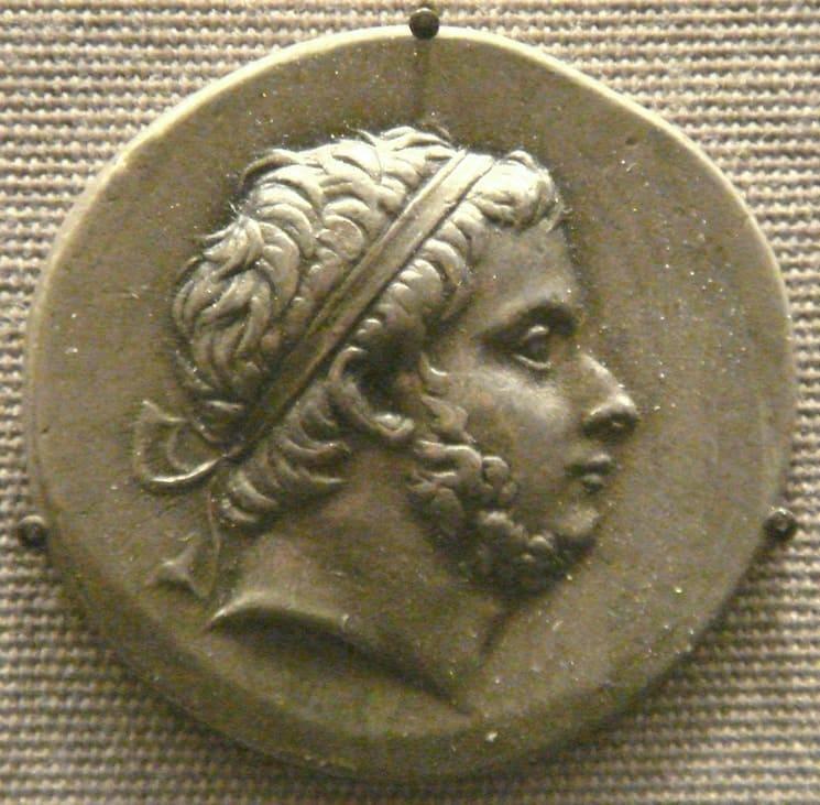 Portrait antique attribué à Prusias Ier de Bithynie, fondateur de Prusa, ancien nom de Bursa