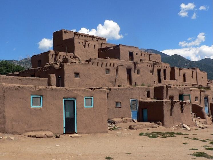 Taos Pueblo, un des sites unesco aux etats unis