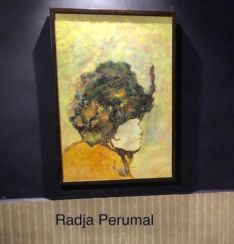 Oeuvre de Radja Perumal artiste tamoul