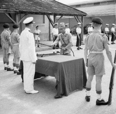 Reddition de soldats japonais à Saïgon