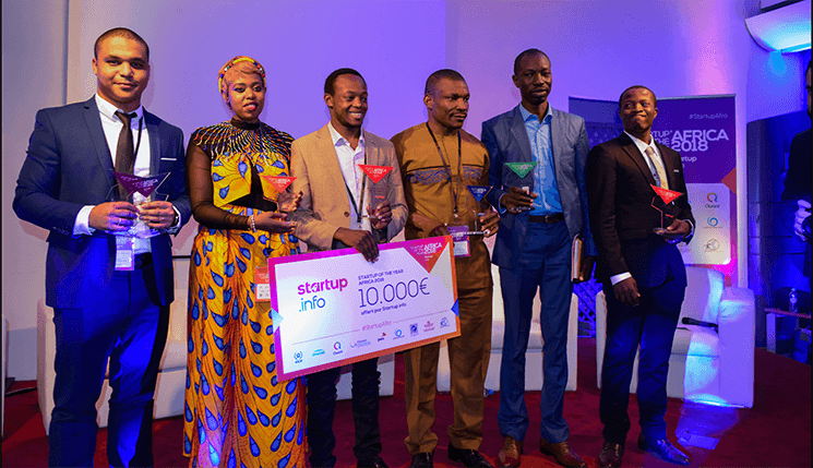 remise de prix startup of the year africa